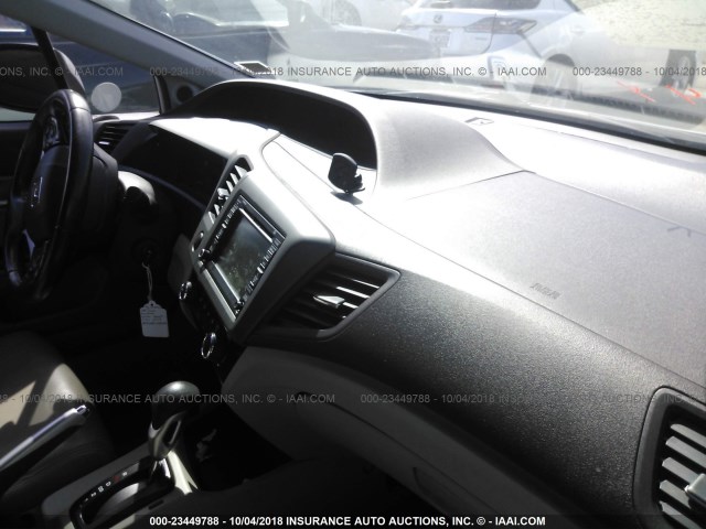 2HGFB2F94CH505028 - 2012 HONDA CIVIC EXL 白色 照片 5