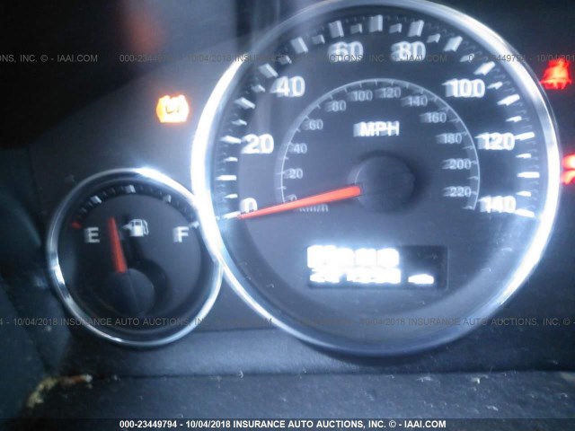 1J8HG48N08C155866 - 2008 JEEP COMMANDER SPORT მუქწითელი ფოტო 7