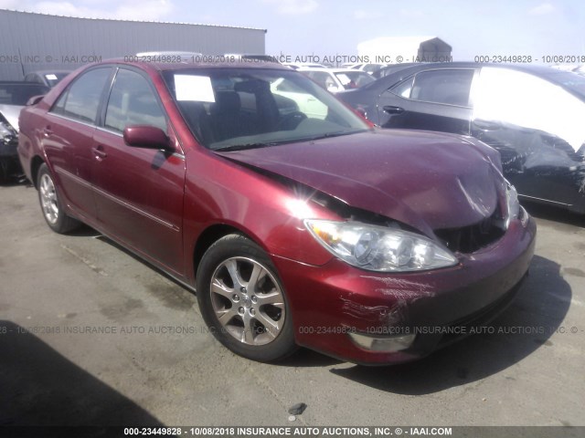 4T1BE30K65U399635 - 2005 TOYOTA CAMRY LE/XLE/SE MAROON photo 1