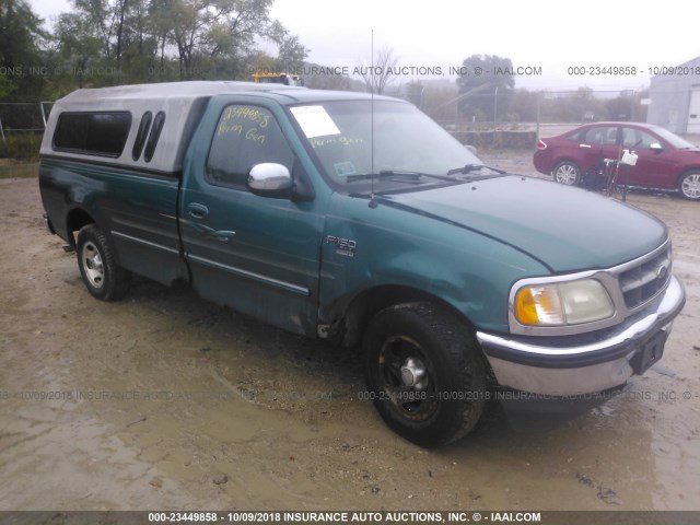 2FTZF17W6WCA82940 - 1998 FORD F150 Verde foto 1