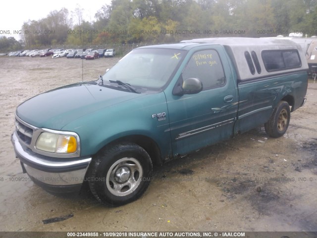2FTZF17W6WCA82940 - 1998 FORD F150 Verde foto 2