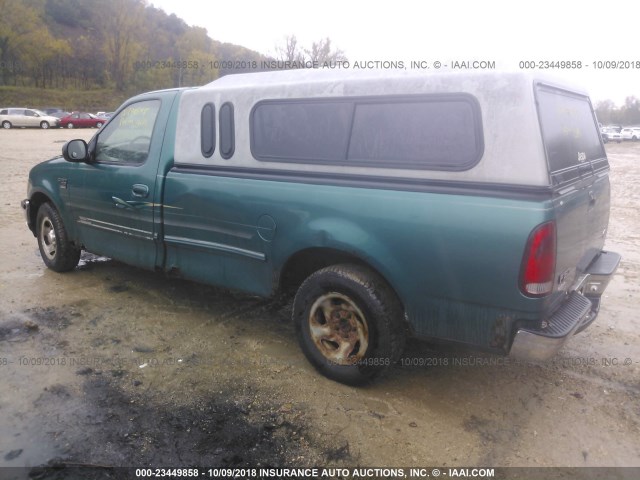 2FTZF17W6WCA82940 - 1998 FORD F150 Verde foto 3