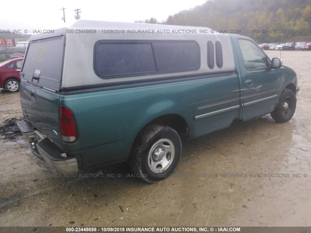 2FTZF17W6WCA82940 - 1998 FORD F150 Verde foto 4