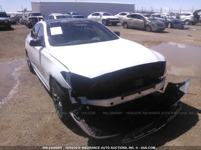 KMHGN4JB7JU222967 - 2018 HYUNDAI GENESIS WHITE photo 6