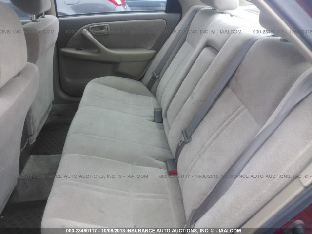 JT2BG22K4W0177280 - 1998 TOYOTA CAMRY CE/LE/XLE 红色 照片 8