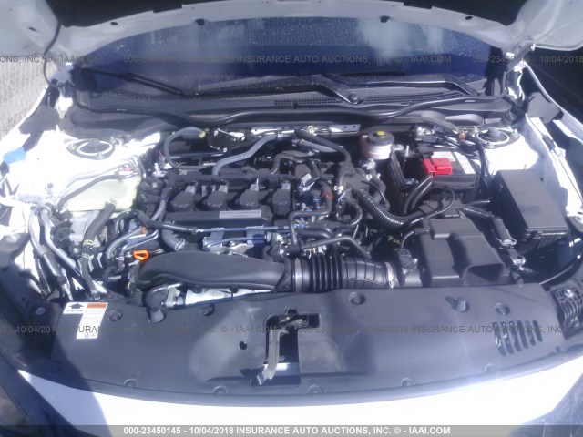 SHHFK7G4XJU201928 - 2018 HONDA CIVIC SPORT Білий фото 10
