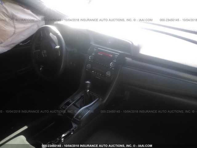 SHHFK7G4XJU201928 - 2018 HONDA CIVIC SPORT Білий фото 5