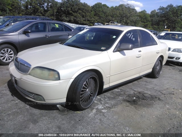 1LNHM87A63Y663319 - 2003 LINCOLN LS WHITE photo 2