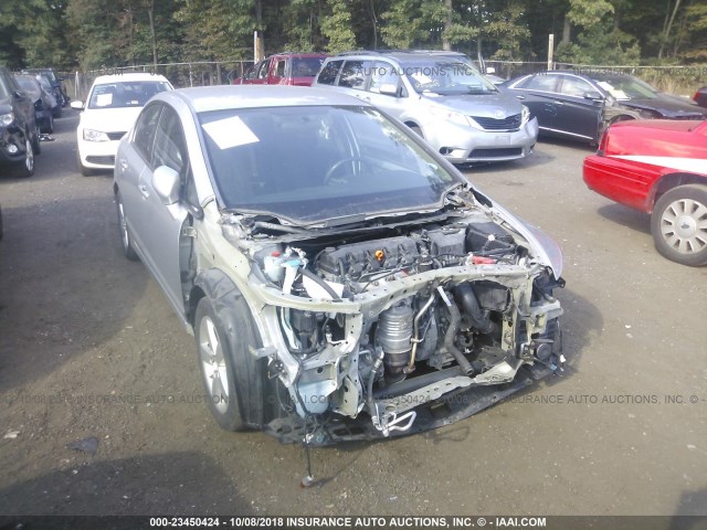 2HGFA1F69BH535787 - 2011 HONDA CIVIC LX-S SILVER photo 6