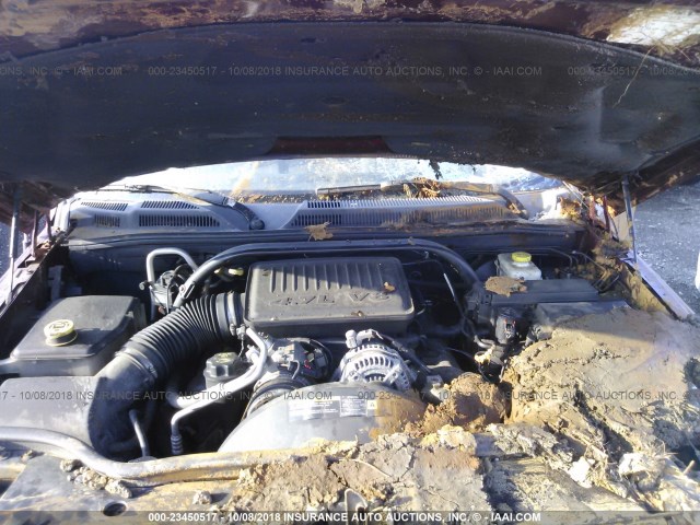 1J8HG48N97C529647 - 2007 JEEP COMMANDER Qırmızı foto 10