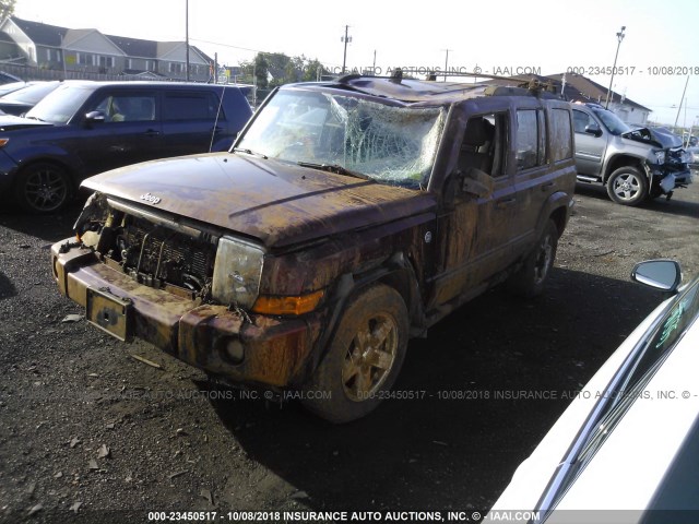1J8HG48N97C529647 - 2007 JEEP COMMANDER Qırmızı foto 2