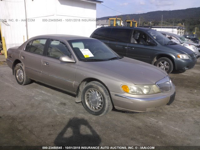 1LNFM97VXWY618789 - 1998 LINCOLN CONTINENTAL  GOLD photo 1