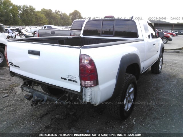 5TEUU42N46Z238836 - 2006 TOYOTA TACOMA ACCESS CAB Weiß Foto 4