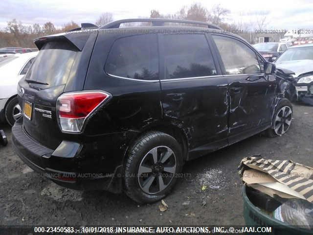 JF2SJAJC8HH505478 - 2017 SUBARU FORESTER BLACK photo 4