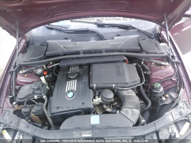 WBAVD53528A285916 - 2008 BMW 335 XI Granate foto 10