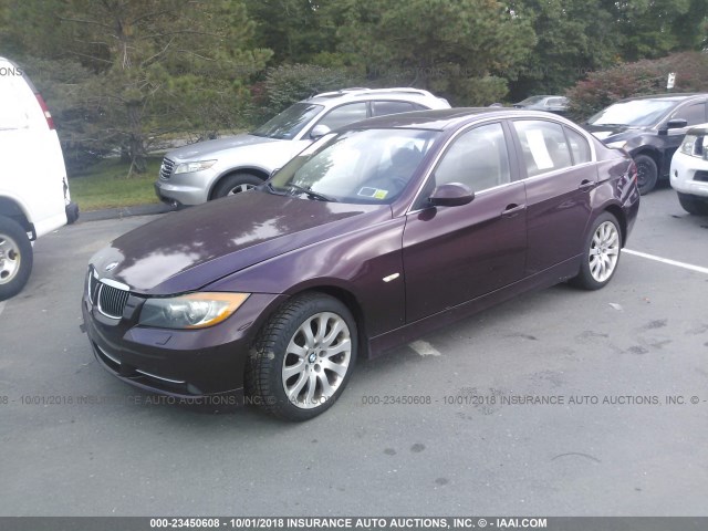 WBAVD53528A285916 - 2008 BMW 335 XI Granate foto 2