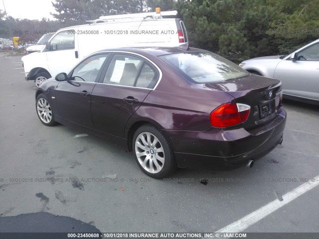 WBAVD53528A285916 - 2008 BMW 335 XI Granate foto 3