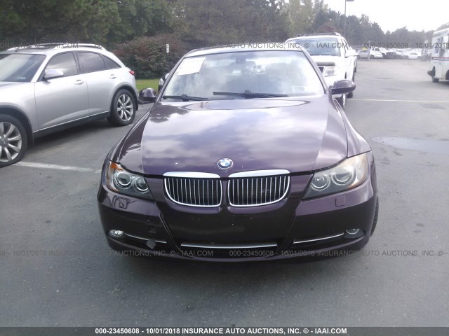 WBAVD53528A285916 - 2008 BMW 335 XI Granate foto 6
