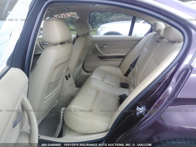 WBAVD53528A285916 - 2008 BMW 335 XI Granate foto 8