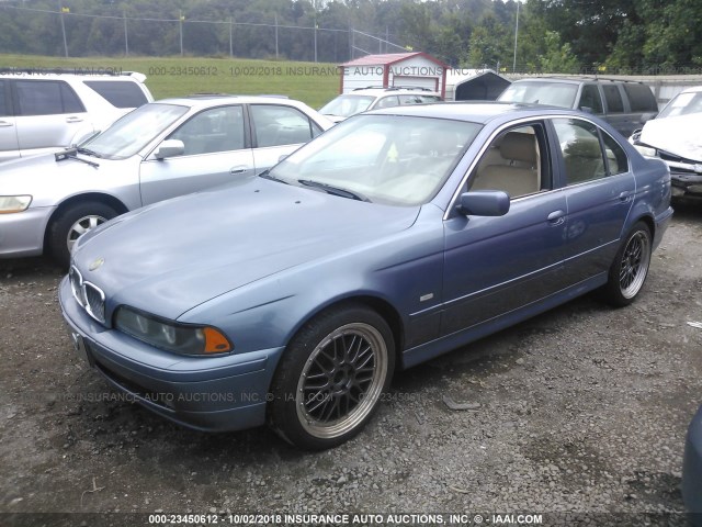 WBADT434X3G026807 - 2003 BMW 525 I AUTOMATIC 蓝色 照片 2