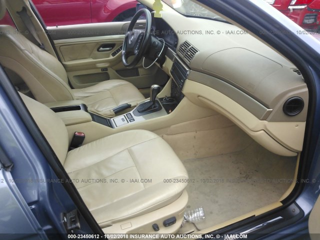 WBADT434X3G026807 - 2003 BMW 525 I AUTOMATIC 蓝色 照片 5