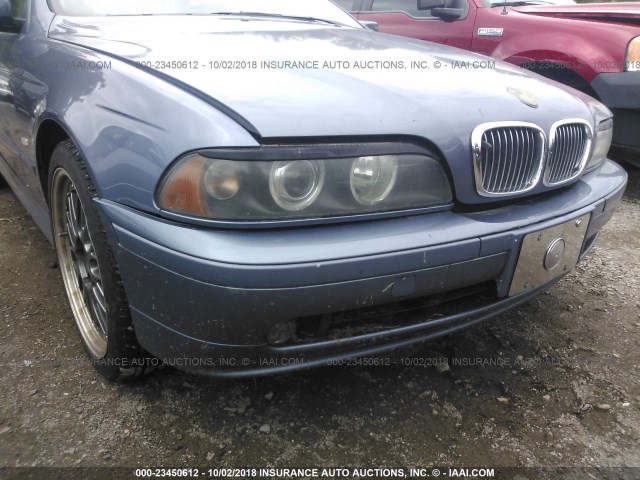 WBADT434X3G026807 - 2003 BMW 525 I AUTOMATIC 蓝色 照片 6