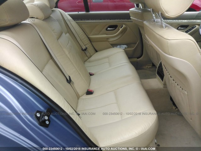 WBADT434X3G026807 - 2003 BMW 525 I AUTOMATIC 蓝色 照片 8