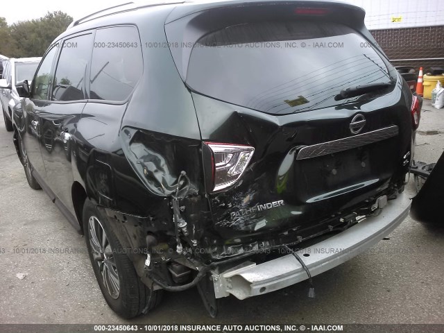 5N1DR2MM2JC612096 - 2018 NISSAN PATHFINDER S/SV/SL/PLATINUM GREEN photo 3