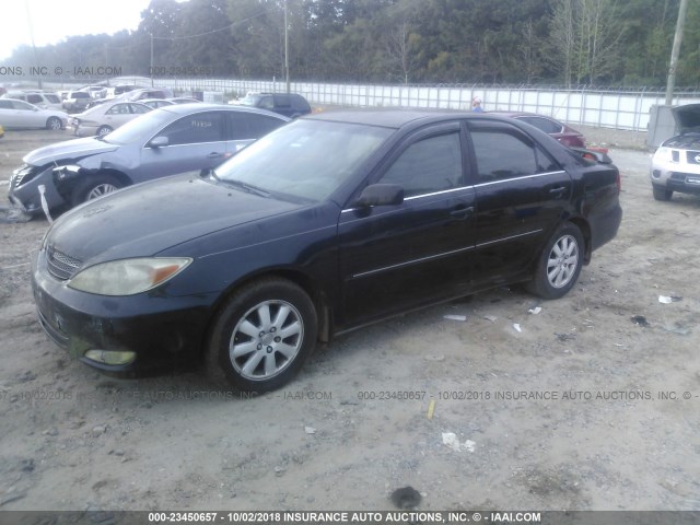 4T1BE32K93U128384 - 2003 TOYOTA CAMRY LE/XLE/SE Қара фото 2