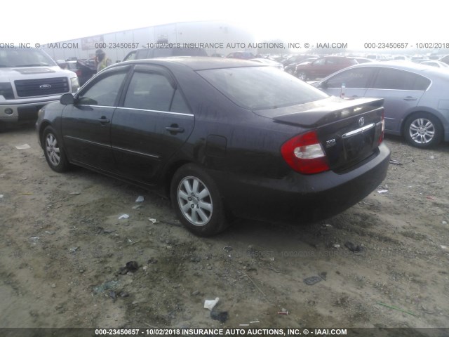 4T1BE32K93U128384 - 2003 TOYOTA CAMRY LE/XLE/SE Қара фото 3