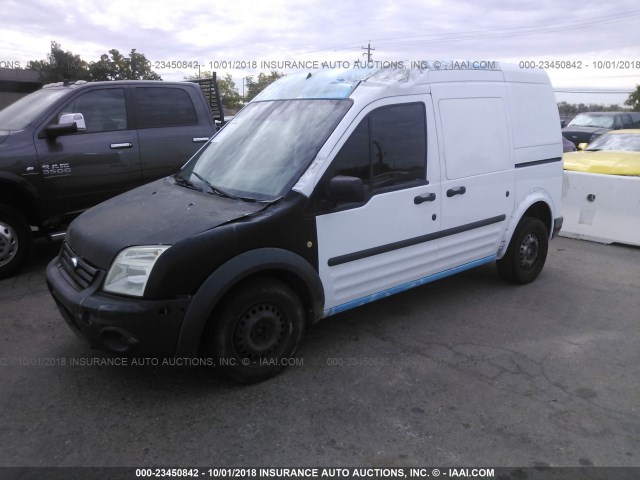 NM0LS7CN2DT157554 - 2013 FORD TRANSIT CONNECT XL WHITE photo 2