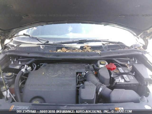 1FM5K8F85HGD24314 - 2017 FORD EXPLORER LIMITED Grau Foto 10