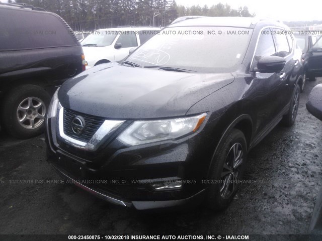 5N1AT2MV5JC742127 - 2018 NISSAN ROGUE SV/SL BLACK photo 2