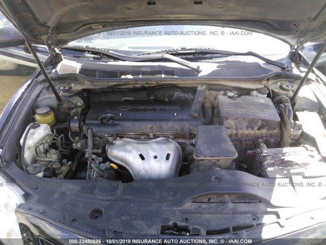 4T1BE46K17U628366 - 2007 TOYOTA CAMRY NEW GENERAT CE/LE/XLE/SE BLACK photo 10