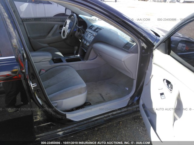 4T1BE46K17U628366 - 2007 TOYOTA CAMRY NEW GENERAT CE/LE/XLE/SE BLACK photo 5