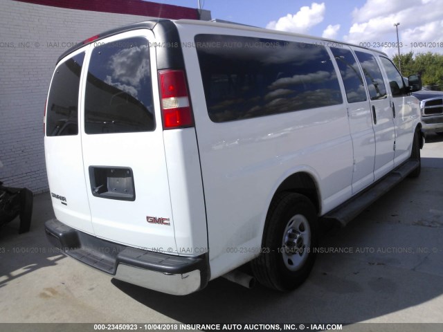 1GJZ71FF1F1139960 - 2015 GMC SAVANA G3500 LT WHITE photo 4