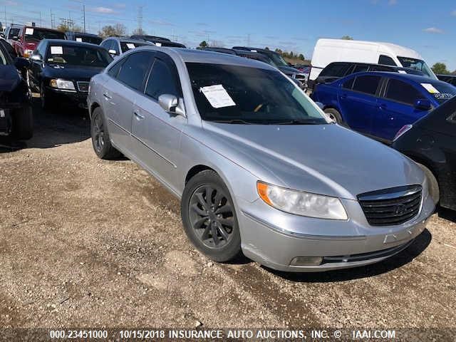 KMHFC46FX7A158365 - 2007 HYUNDAI AZERA SILVER photo 1