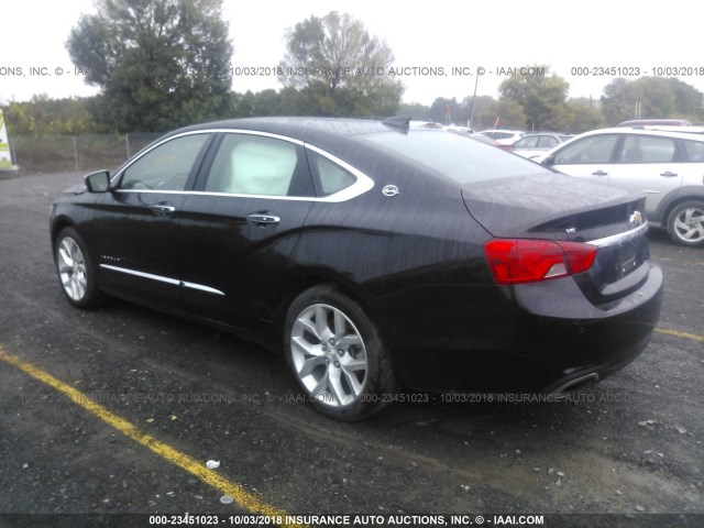 2G1145S3XH9170907 - 2017 CHEVROLET IMPALA PREMIER BLACK photo 3