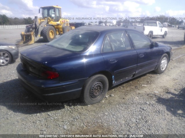 2G4WB52K131136478 - 2003 BUICK REGAL LS Navy photo 4