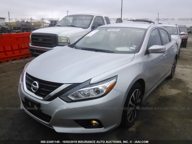 1N4AL3AP1JC203672 - 2018 NISSAN ALTIMA 2.5/S/SV/SL/SR SILVER photo 2