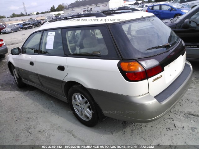 4S3BH675837601559 - 2003 SUBARU LEGACY OUTBACK AWP 白色 照片 3