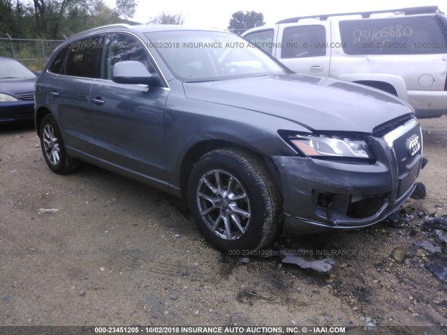 WA1LFAFP1CA118797 - 2012 AUDI Q5 PREMIUM PLUS GRAY photo 1