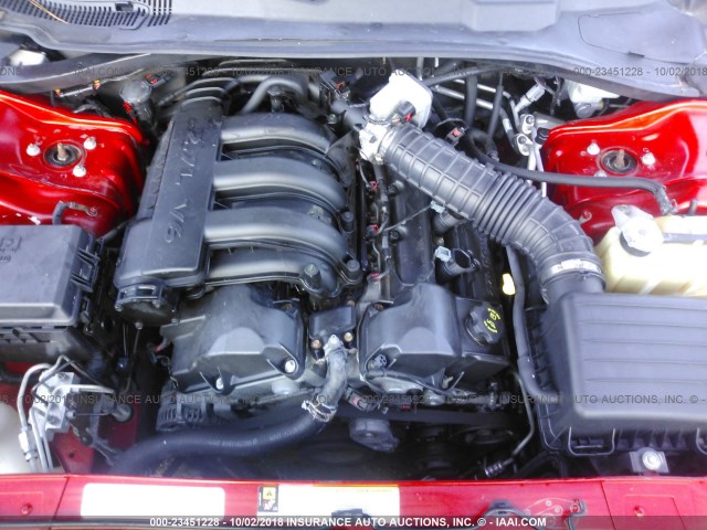 2B3KA43D89H519917 - 2009 DODGE CHARGER Qırmızı foto 10