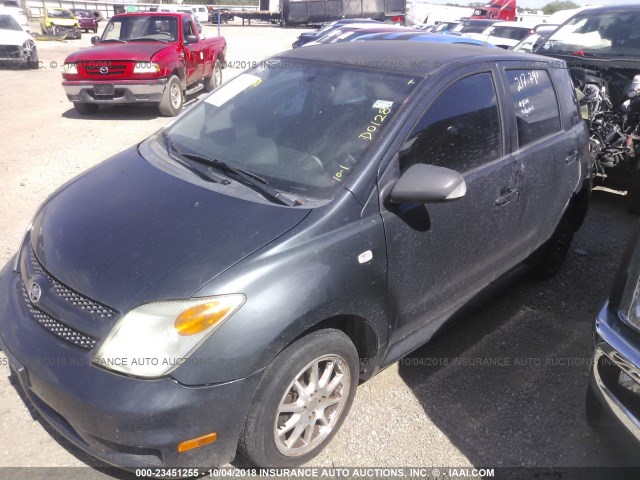JTKKT624665015397 - 2006 TOYOTA SCION XA ნაცრისფერი ფოტო 2