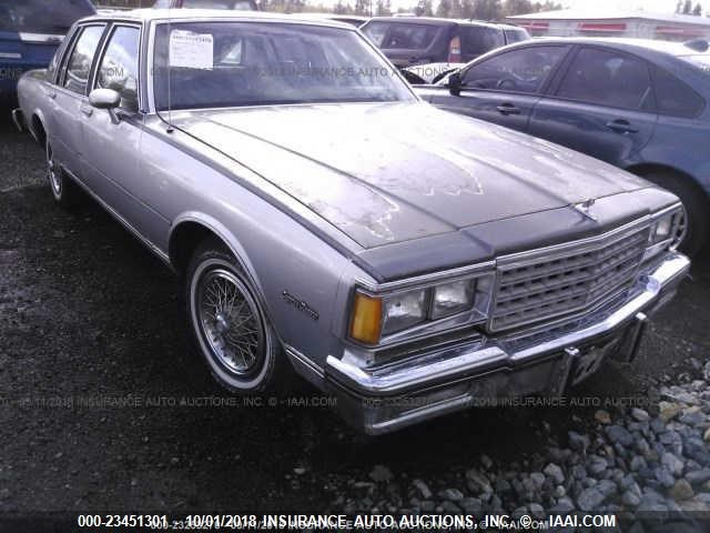 1G1BN69H9FY186386 - 1985 CHEVROLET CAPRICE CLASSIC Unknown photo 1