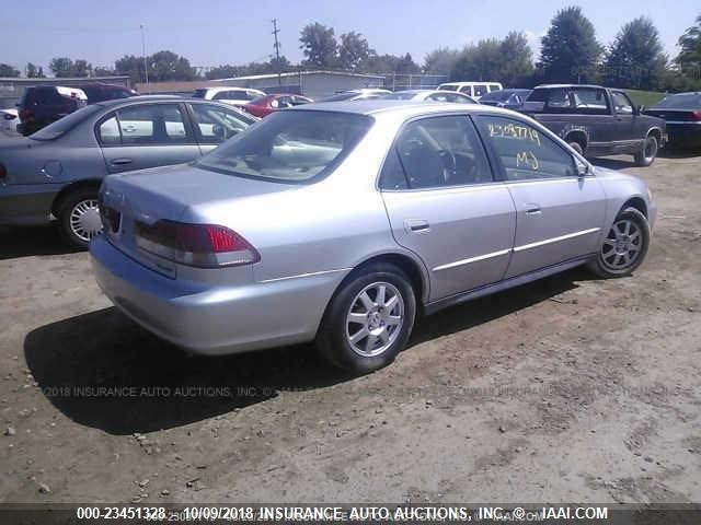 JHMCG66862C018561 - 2002 HONDA ACCORD EX/SE GRAY photo 4