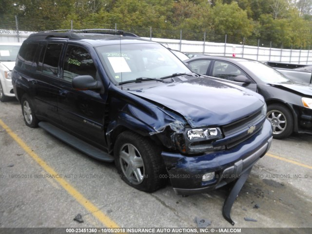 1GNET16S236166962 - 2003 CHEVROLET TRAILBLAZER EXT BLUE photo 1