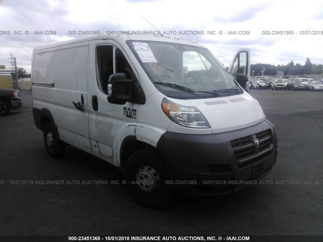 3C6TRVNGXFE510546 - 2015 RAM PROMASTER 1500 1500 STANDARD WHITE photo 1