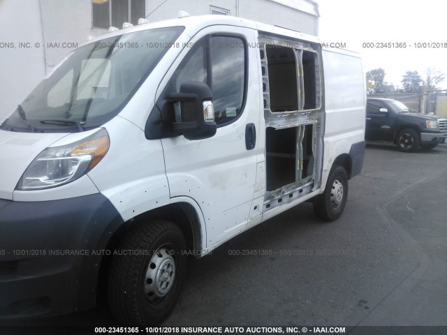 3C6TRVNGXFE510546 - 2015 RAM PROMASTER 1500 1500 STANDARD WHITE photo 6