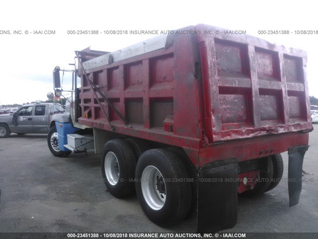 1FUPDCYB5PH417824 - 1993 FREIGHTLINER CONVENTIONAL FLD120 RED photo 3